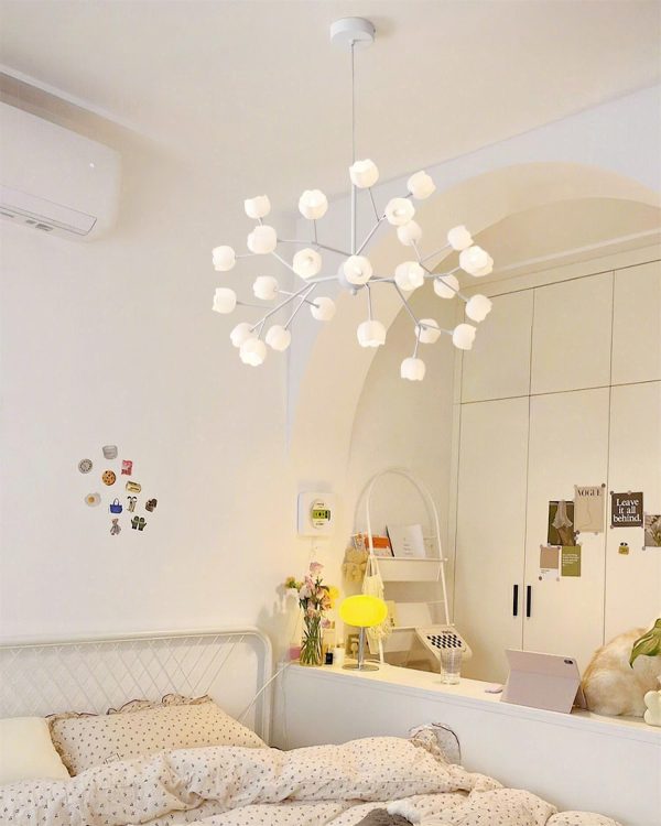 lily flower chandelier
