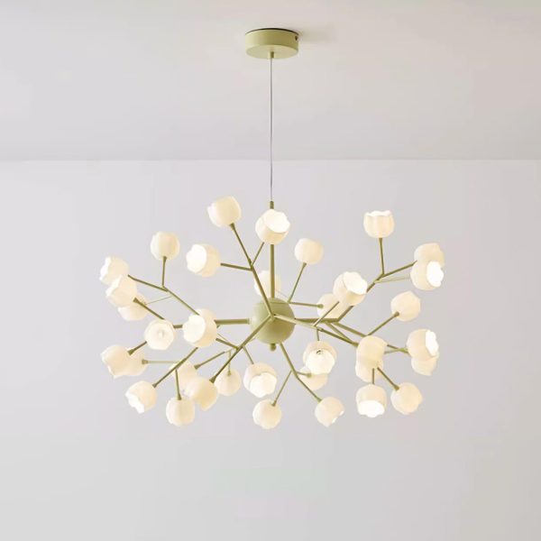 lily flower chandelier