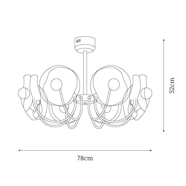 lotus chandelier