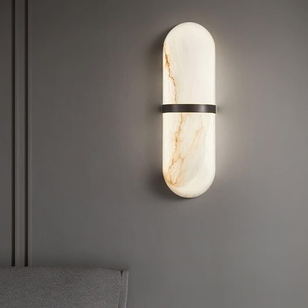 marmo alabaster wall lamp