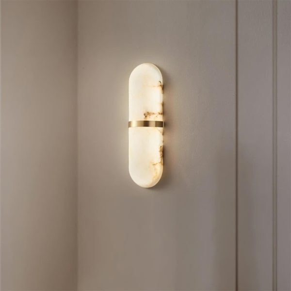 marmo alabaster wall lamp