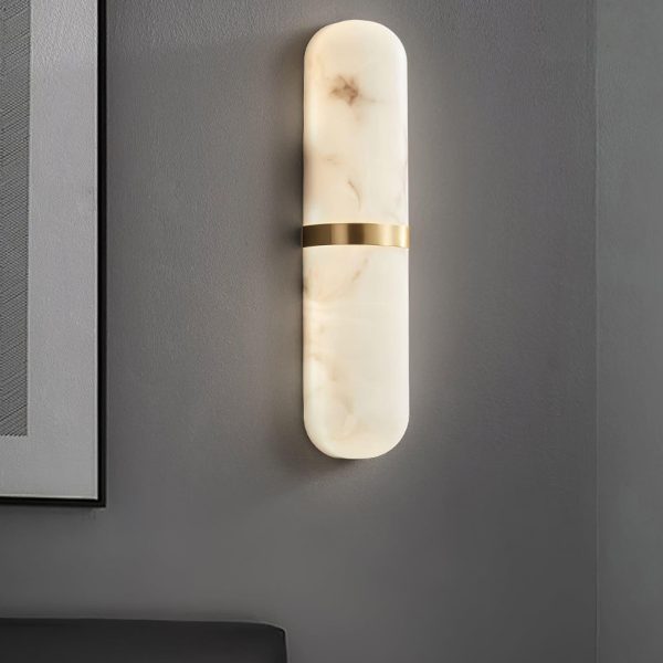 marmo alabaster wall lamp