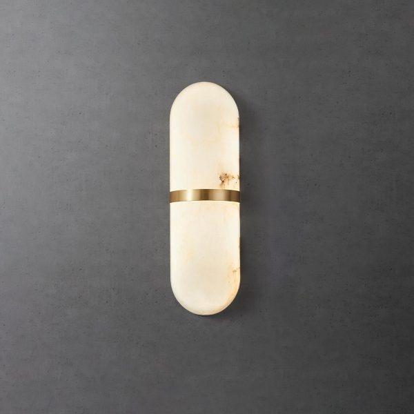 marmo alabaster wall lamp