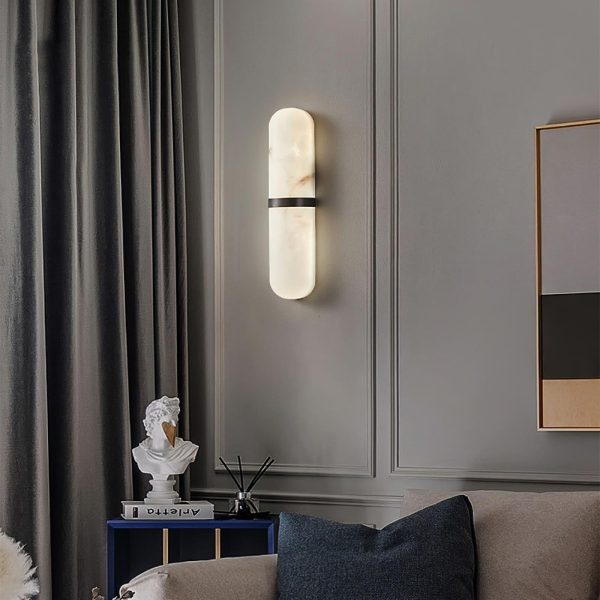 marmo alabaster wall lamp