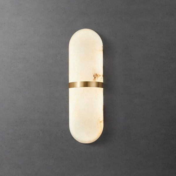 marmo alabaster wall lamp