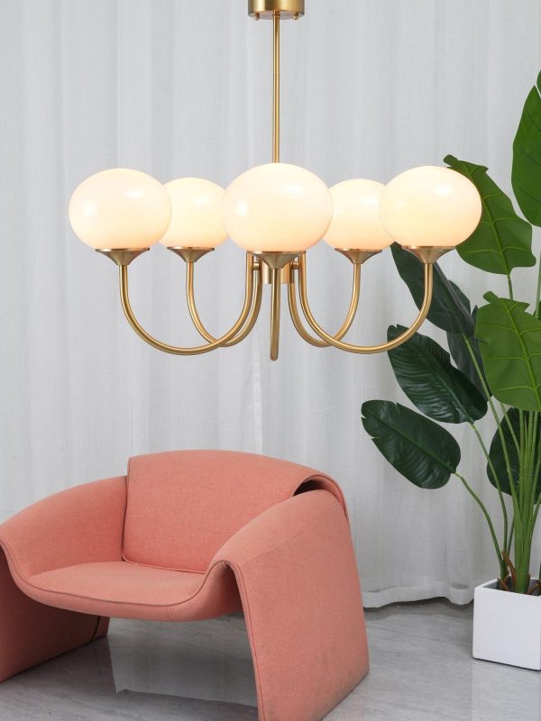marshmallow chandelier