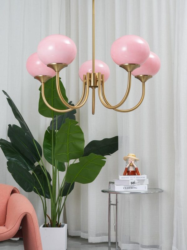 marshmallow chandelier