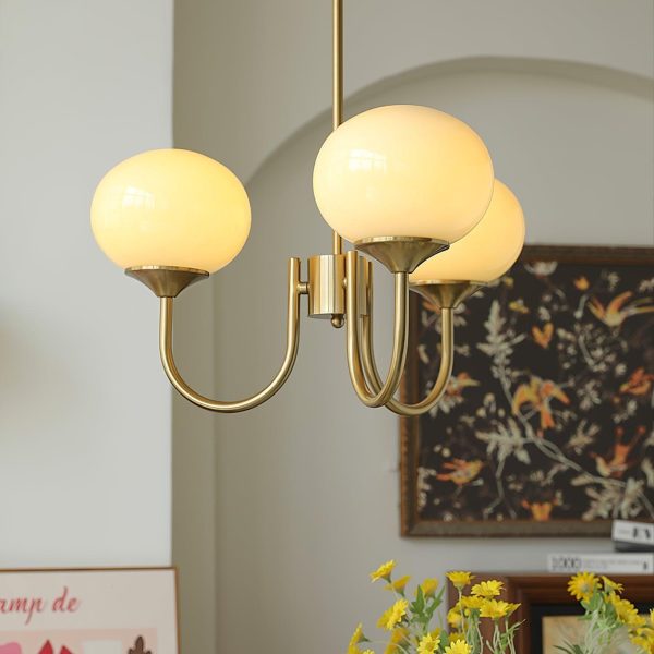 marshmallow chandelier