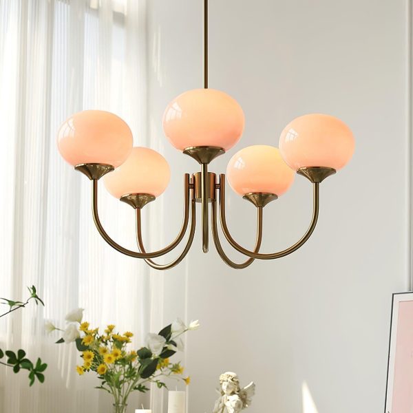 marshmallow chandelier