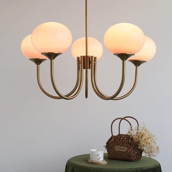 marshmallow chandelier