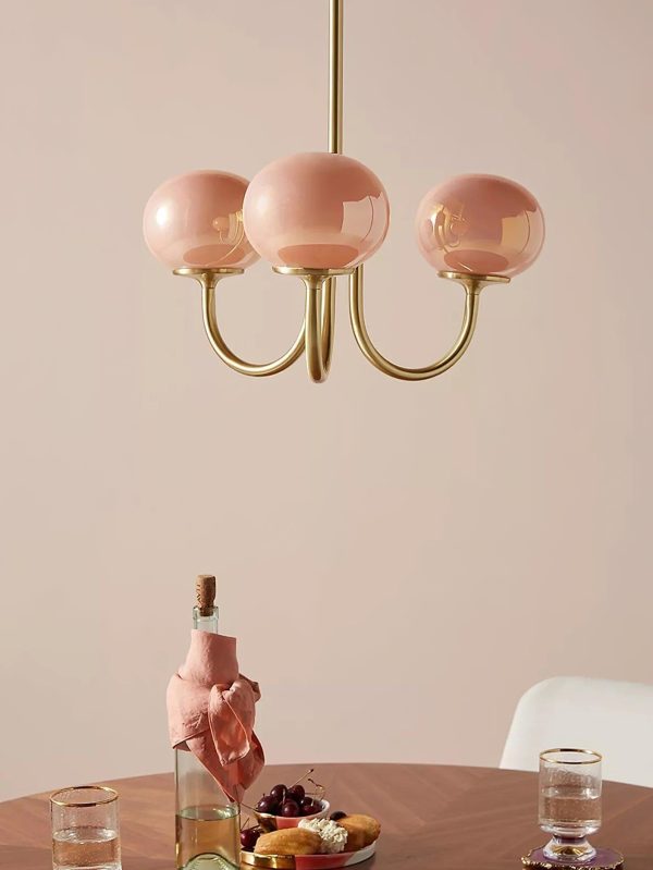 marshmallow chandelier