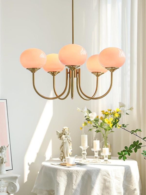 marshmallow chandelier