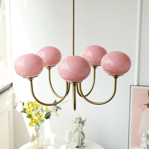 marshmallow chandelier
