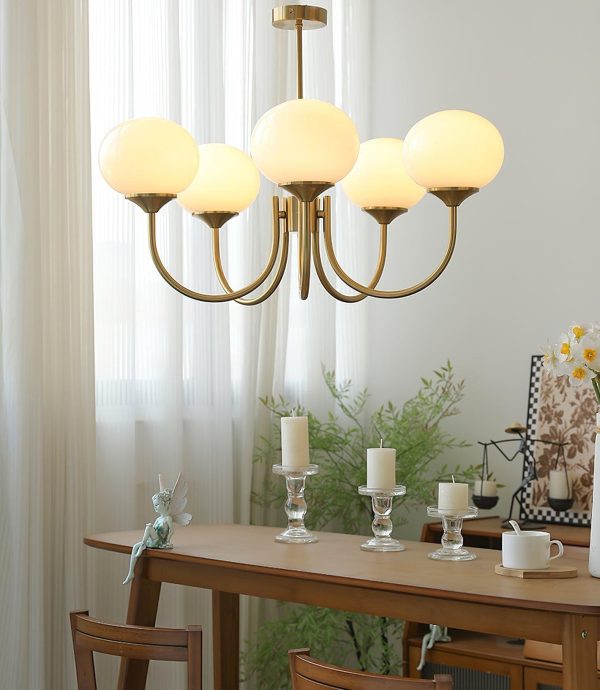 marshmallow chandelier