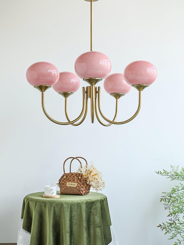 marshmallow chandelier