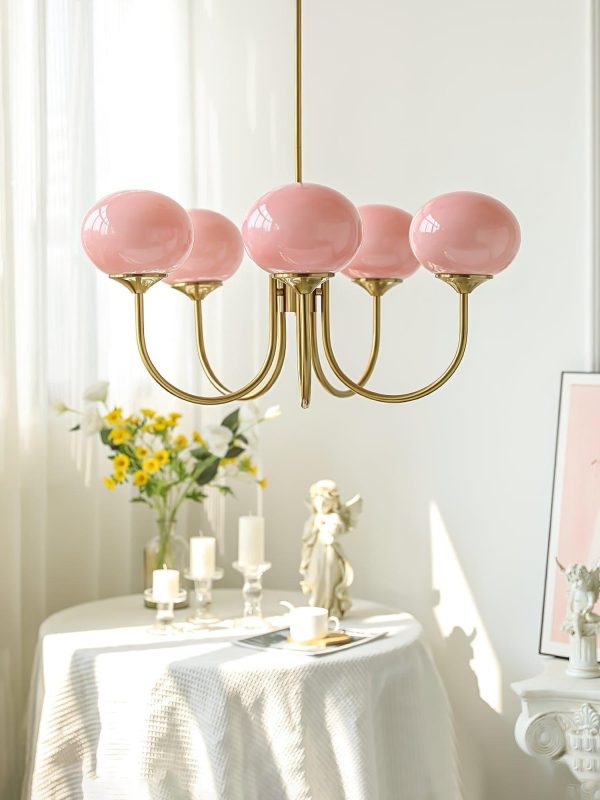 marshmallow chandelier