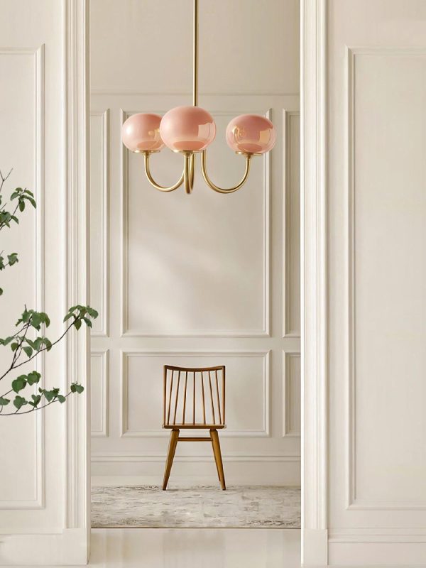 marshmallow chandelier