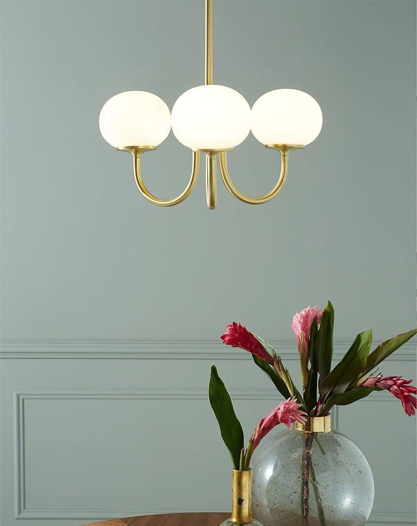 marshmallow chandelier
