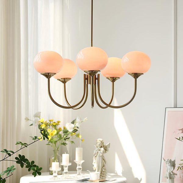 marshmallow chandelier