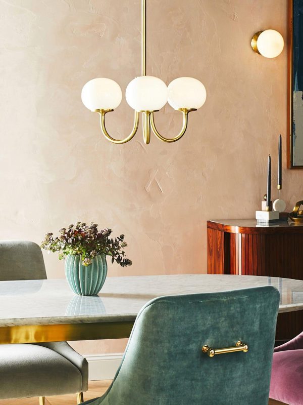 marshmallow chandelier