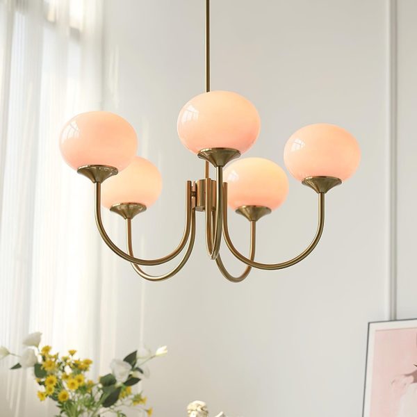 marshmallow chandelier