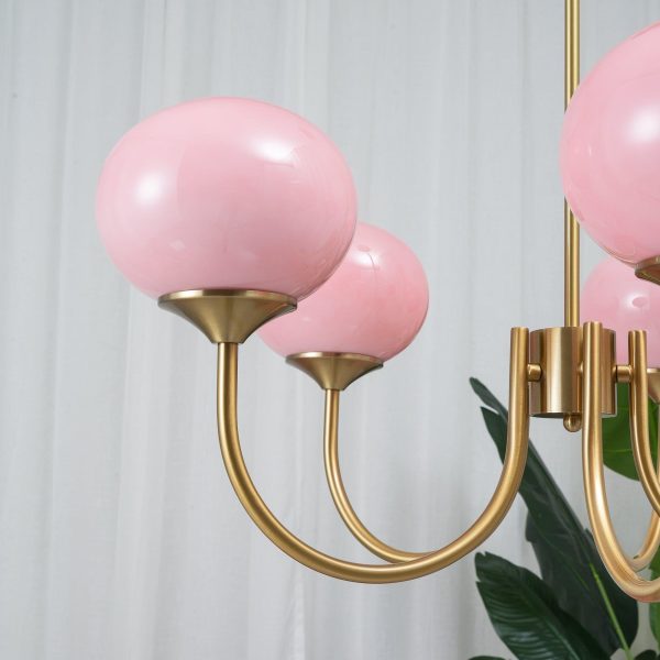 marshmallow chandelier