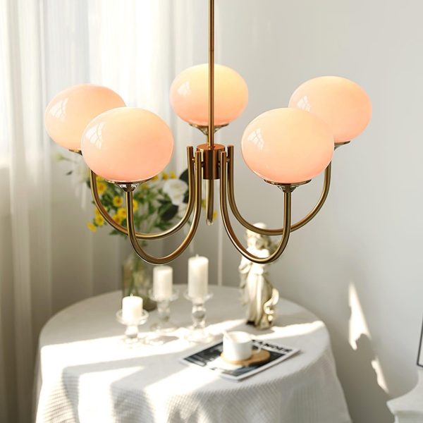marshmallow chandelier