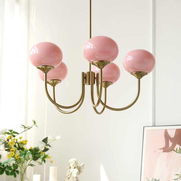 marshmallow chandelier