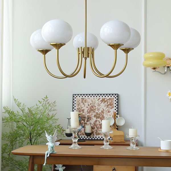 marshmallow chandelier