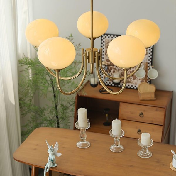 marshmallow chandelier