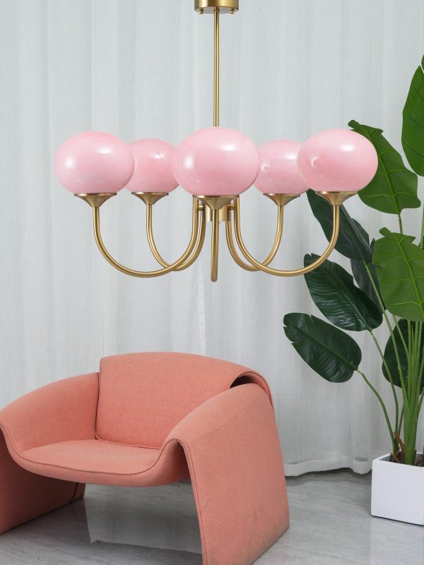 marshmallow chandelier