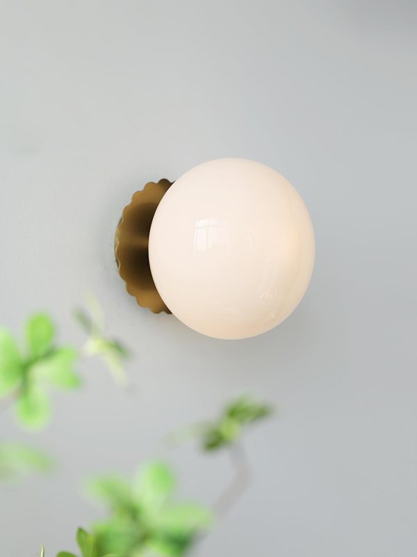 marshmallow wall sconce