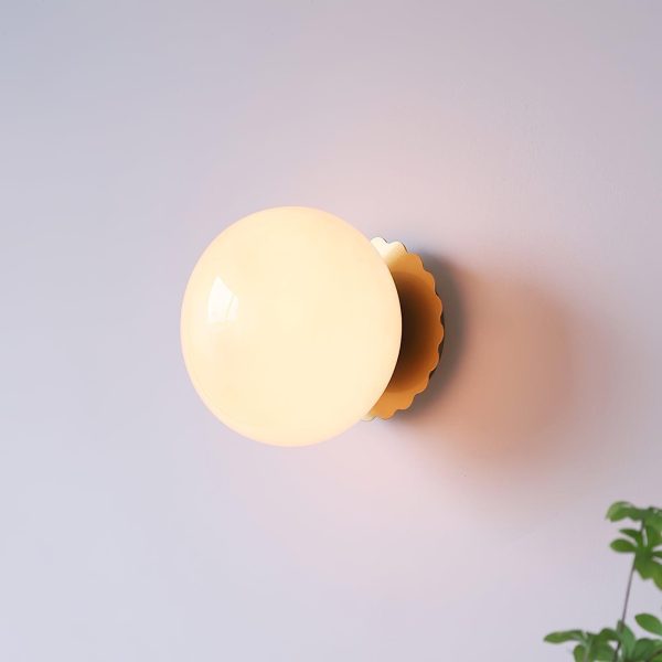 marshmallow wall sconce
