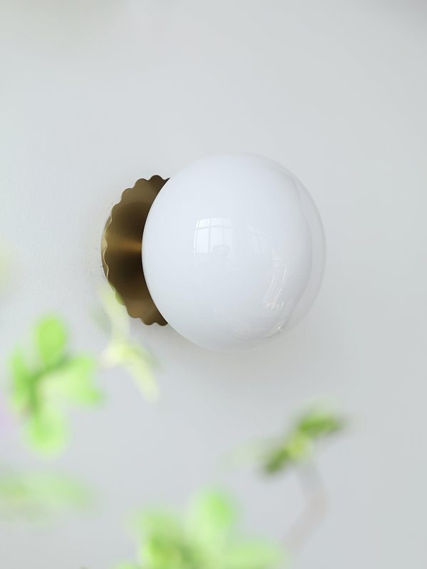 marshmallow wall sconce