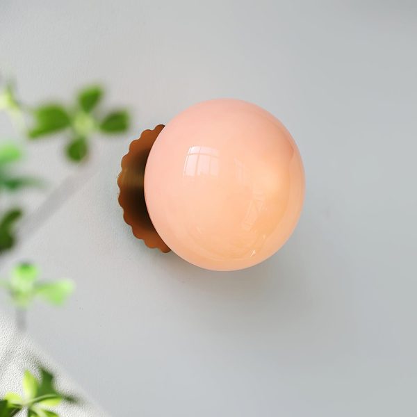 marshmallow wall sconce