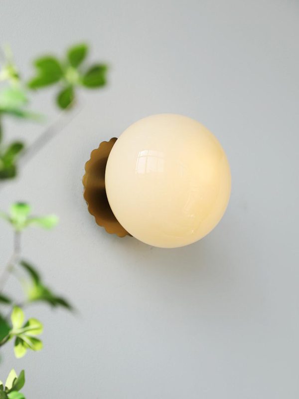 marshmallow wall sconce