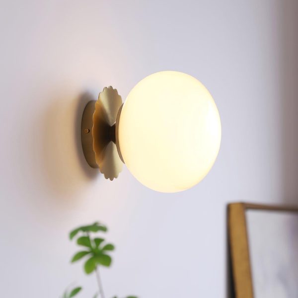 marshmallow wall sconce