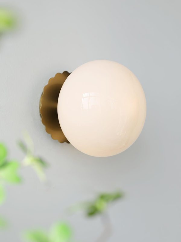 marshmallow wall sconce