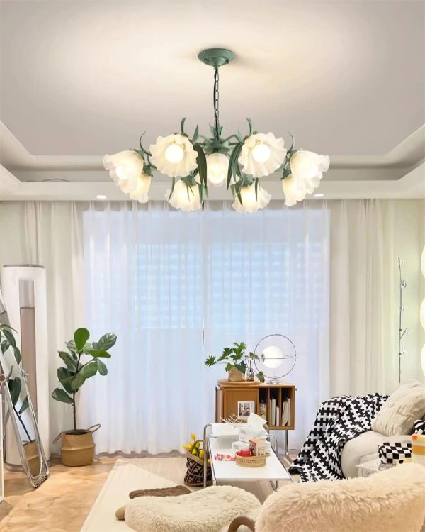 maysea lily flower chandelier