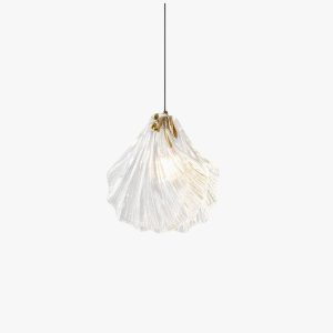 mini shell pendant light