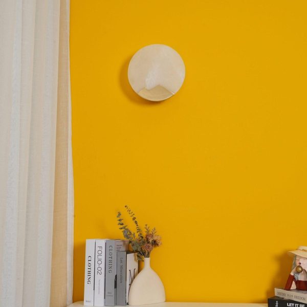 modern alabaster wall light