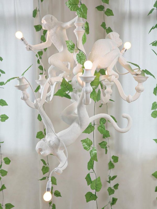 monkey chandelier