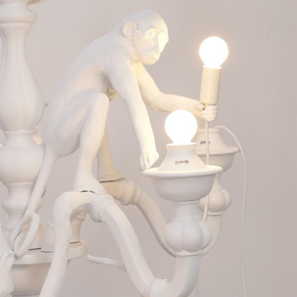 monkey chandelier