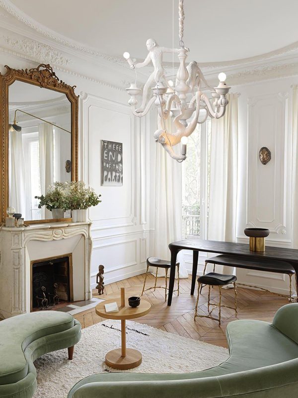 monkey chandelier