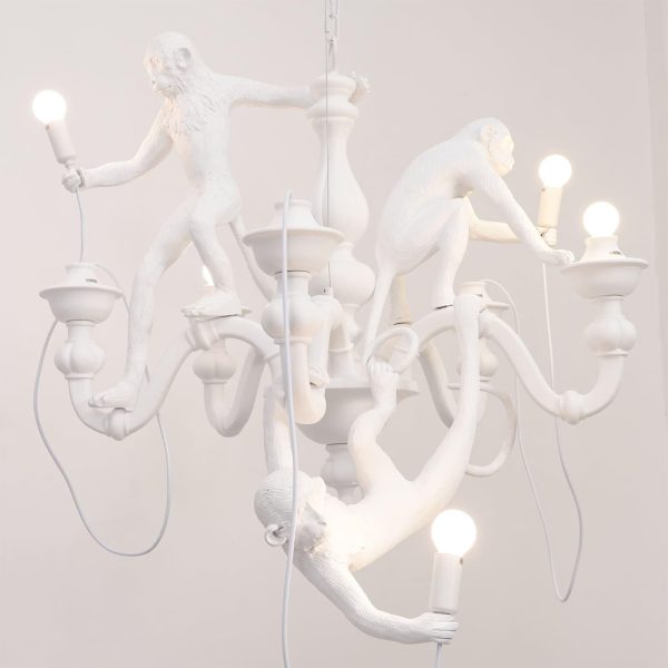 monkey chandelier