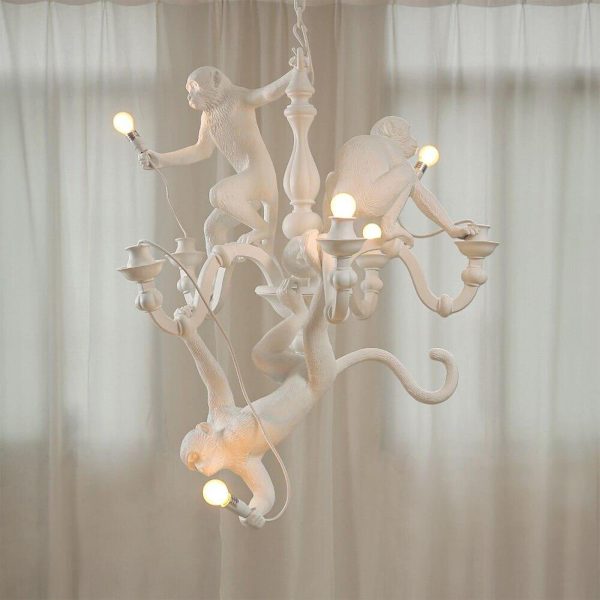 monkey chandelier