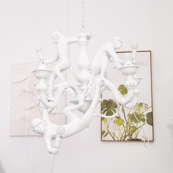 monkey chandelier