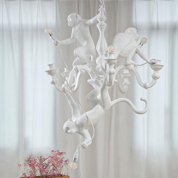 monkey chandelier