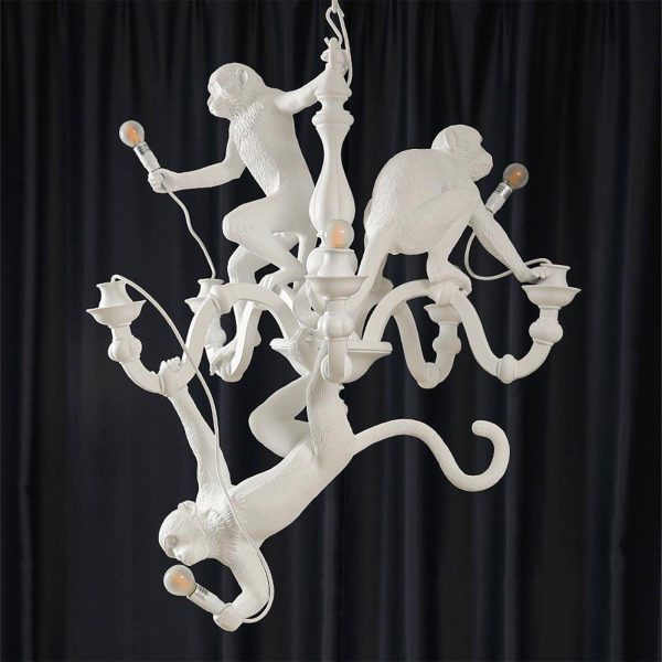 monkey chandelier