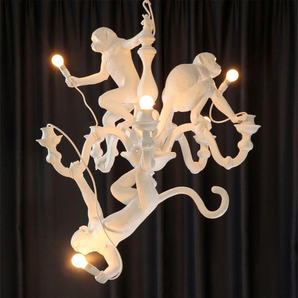 monkey chandelier